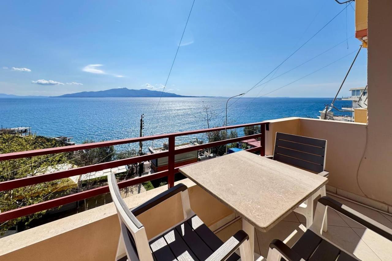 Del Mar Sea View Apartment Саранда Экстерьер фото