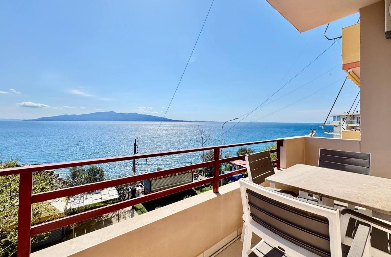 Del Mar Sea View Apartment Саранда Экстерьер фото